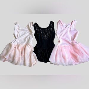 Lot of 3 Ballet Dresses - Size 4T/5T